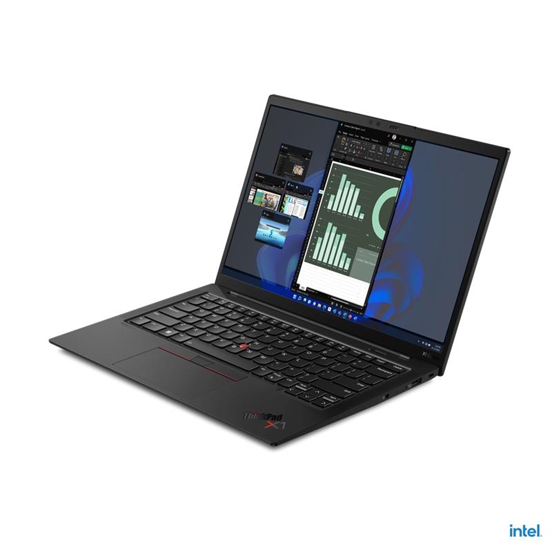 Lenovo ThinkPad X1 Carbon i5-1235U Notebook 35,6 cm (14"") WUXGA Intel® Core™ i5 16 GB LPDDR5-SDRAM 512 GB SSD Wi-Fi 6E (802.11ax) Windows 11 Pro Zwar