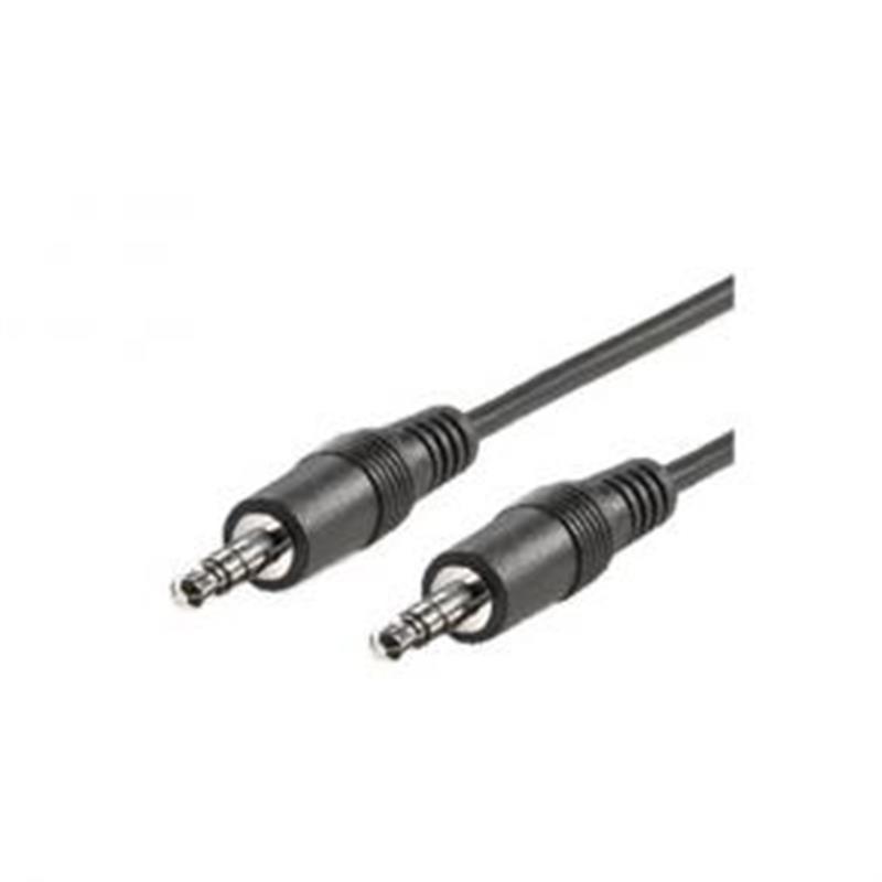 ADJ 3 5mm Audio Cable M M 5m Black