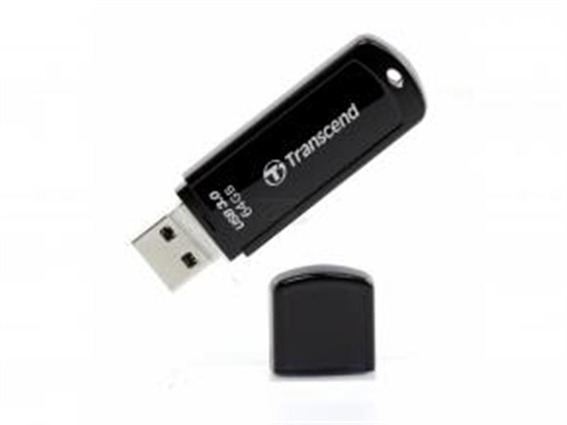 Transcend JetFlash elite 700 64GB USB 3 0 USB flash drive USB Type-A 3 2 Gen 1 3 1 Gen 1 Zwart