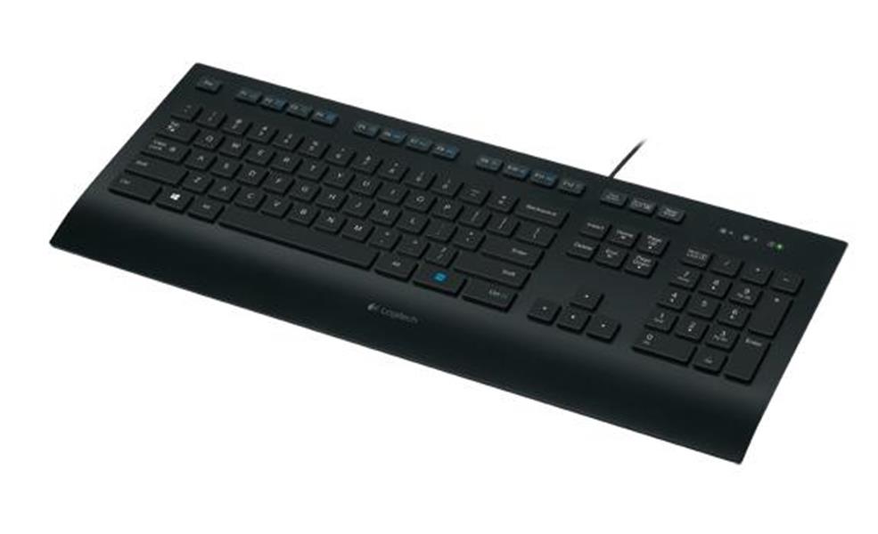 Logitech K280e toetsenbord USB QWERTY US International Zwart