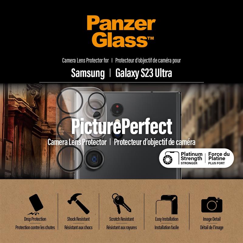 PanzerGlass 0441 scherm- & rugbeschermer voor mobiele telefoons Doorzichtige schermbeschermer Samsung 1 stuk(s)