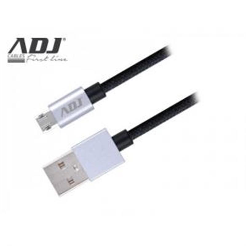 ADJ Reversible USB 2 0 Micro USB Cable AI219 1 5m Nylon