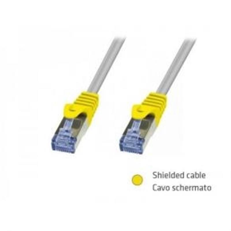 ADJ 310-00059 CAT6e Networking Cable S FTP RJ-45 1 m Grey Blister