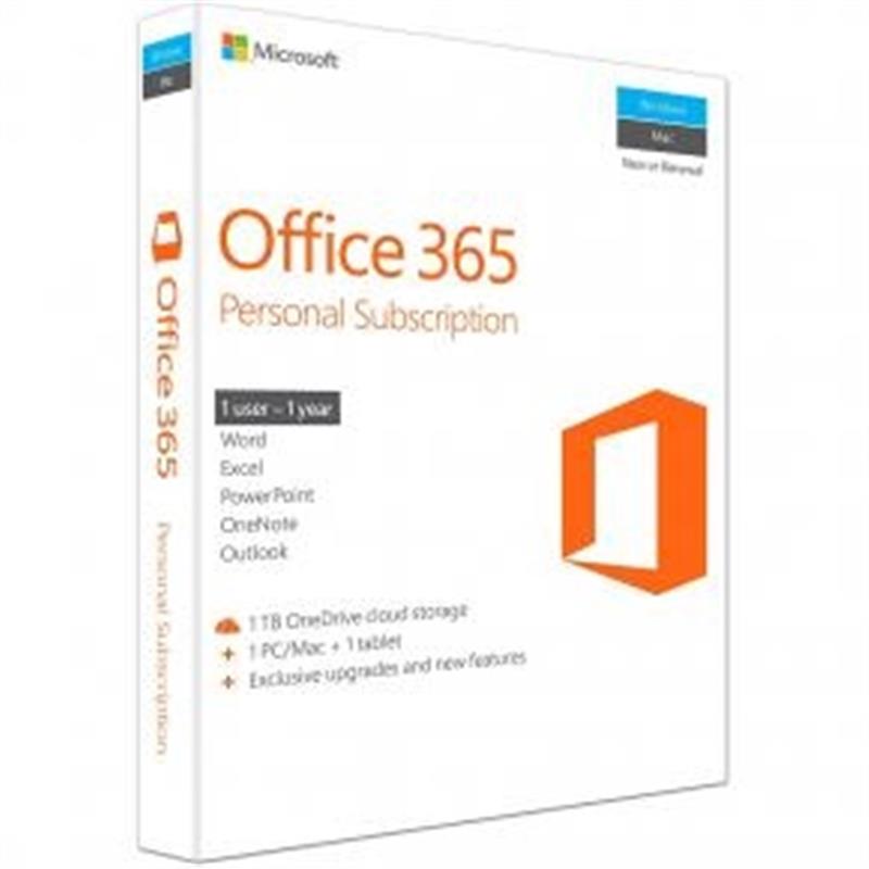 Microsoft Office QQ2-00012QQ2-00045 Microsoft Office 365 Personal 1-PC MAC