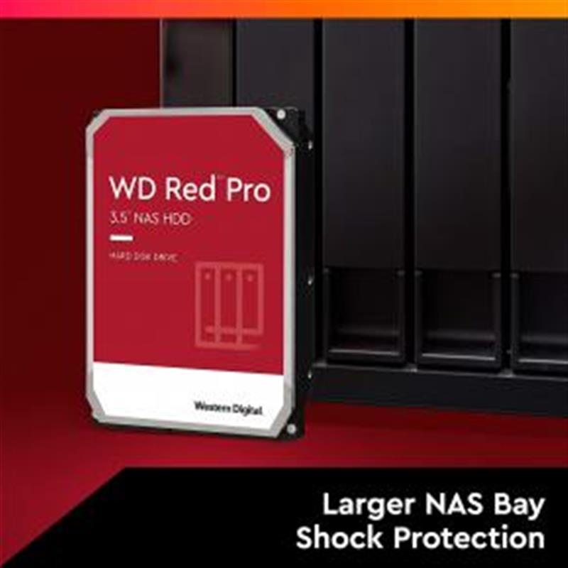 Western Digital RED Pro NAS HDD 16TB 3 5 7200 RPM Serial ATA III 512MB CMR