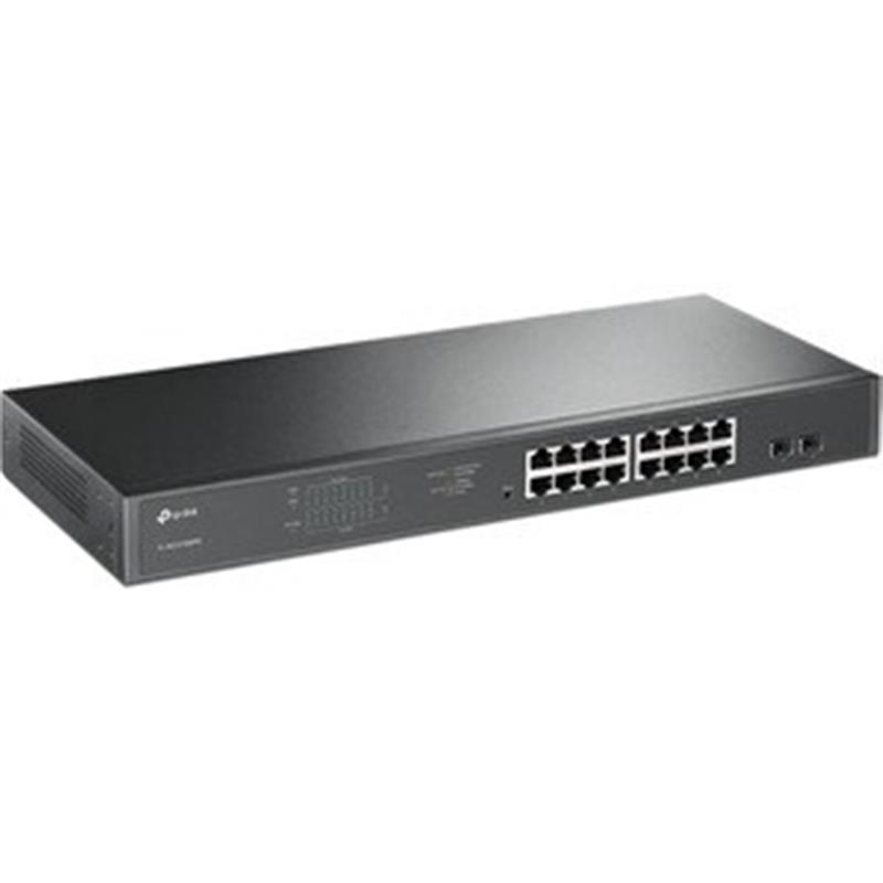 TP-LINK TL-SG1218MPE Managed Gigabit Ethernet (10/100/1000) Zwart Power over Ethernet (PoE)
