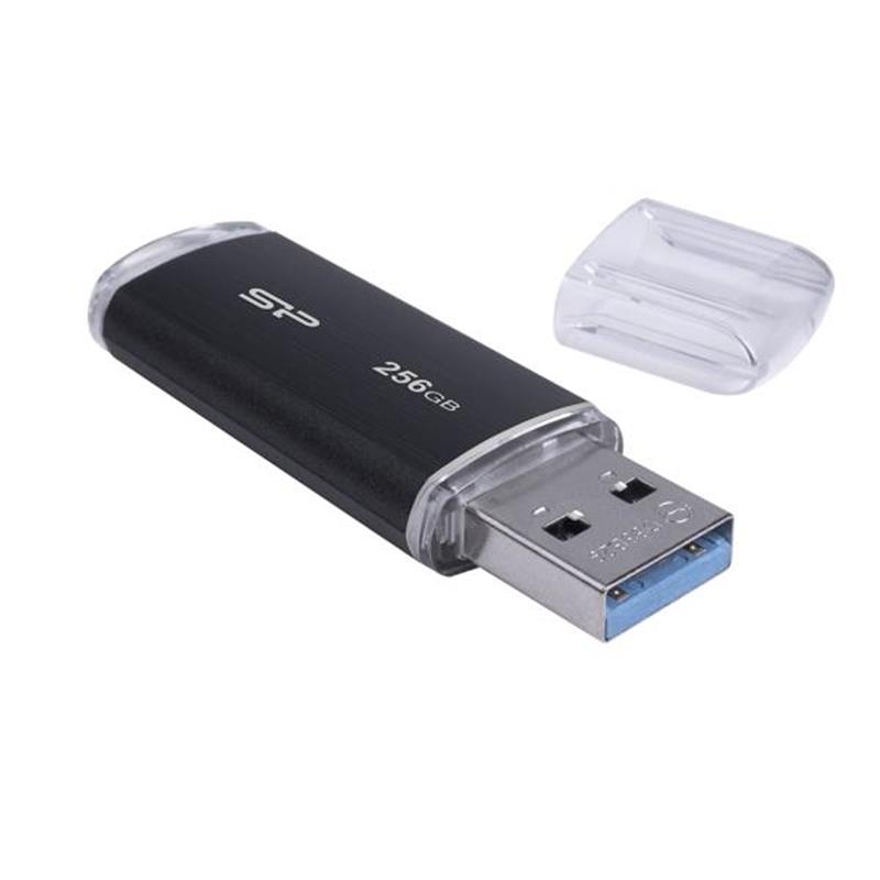 Silicon Power 64GB Blaze B02 USB 3.0 flashdrive Zwart