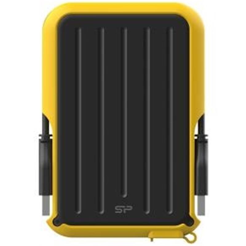 Silicon Power Armor A66 portable HDD 1 TB USB3 2 gen 1 Yellow Certificate