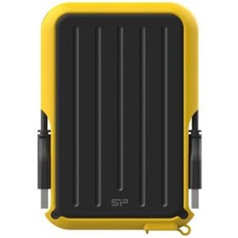 Silicon Power Armor A66 portable HDD 2 TB USB3 2 gen 1 Yellow Certificate