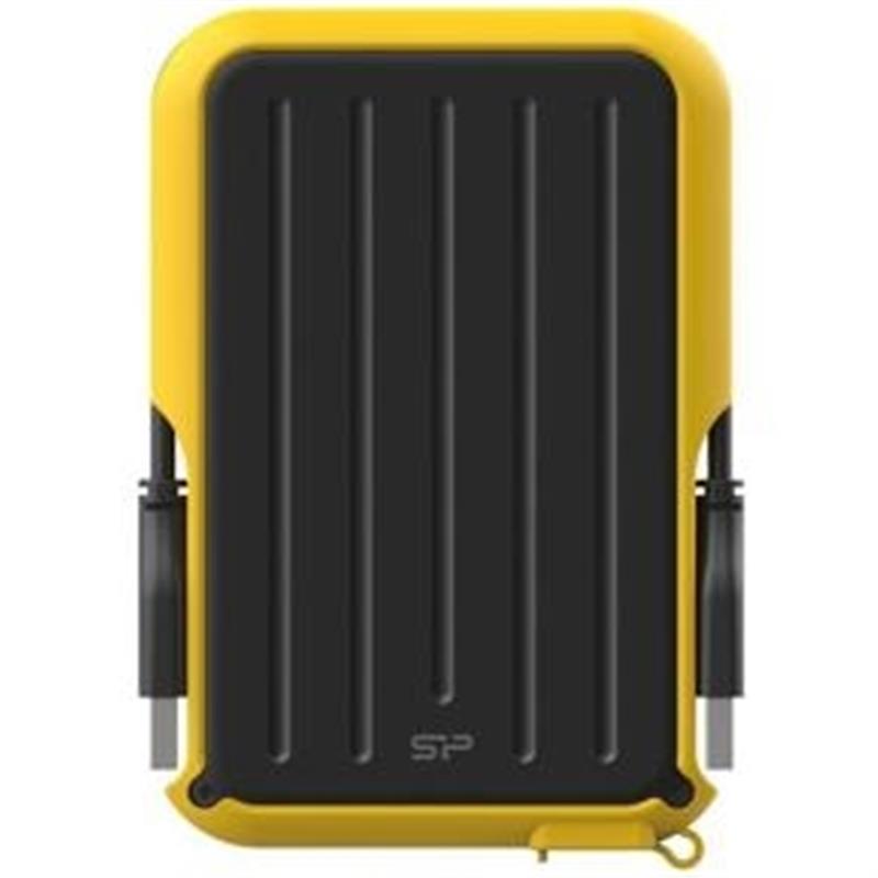 Silicon Power Armor A66 portable HDD 4 TB USB3 2 gen 1 Yellow Certificate