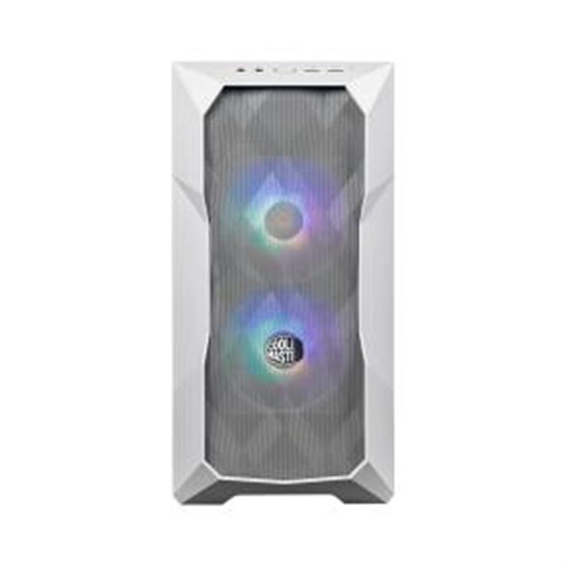 Cooler Master TD300 Mesh White mATX Midi-Tower ARGB hub 3D Mesh removable top