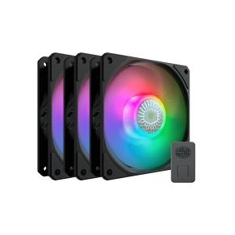 Cooler Master SickleFlow 120 ARGB 3 in 1 3x 120mm 650-1800 RPM 8 - 27 dBA