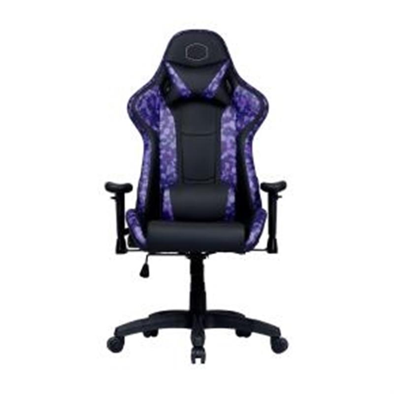 Cooler Master Caliber R1S CAMO Gaming Chair Purple arm-rest 90-180 degree 150kg
