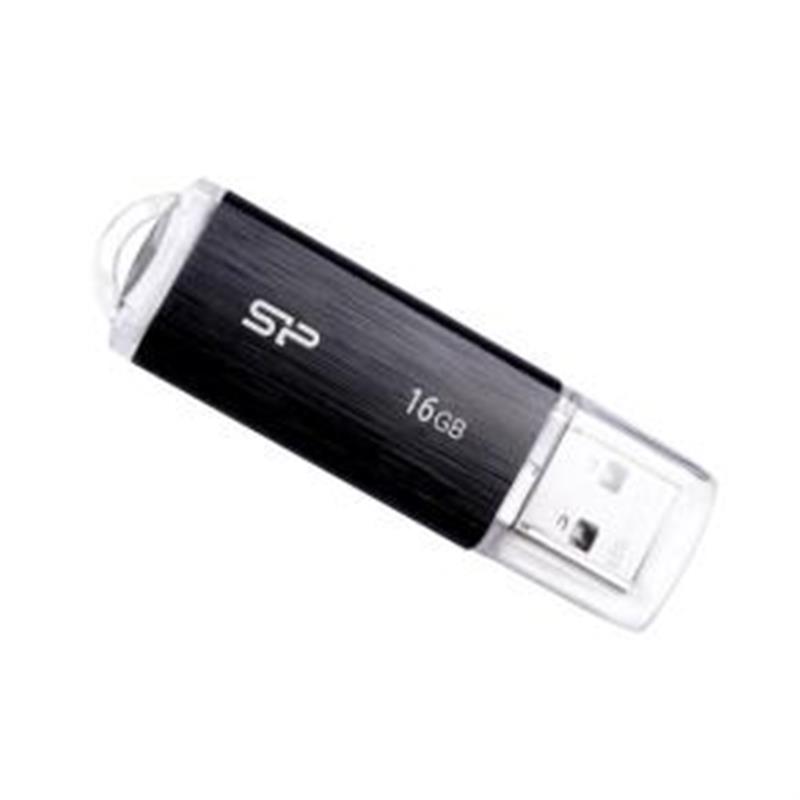 Silicon Power Ultima U02 USB flash drive 8 GB USB Type-A 2.0 Zwart, Transparant