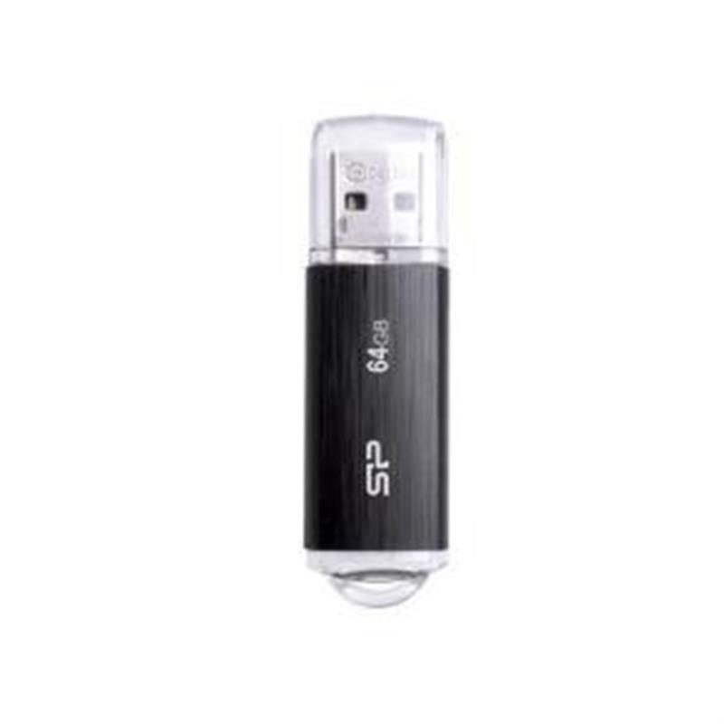 Silicon Power 16GB Ultima U02 USB 2.0 flashdrive Zwart