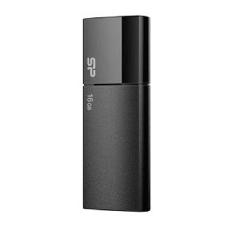 Silicon Power 16GB Ultima U05 USB 2.0 flashdrive Zwart