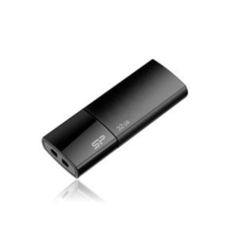 Silicon Power 32GB Ultima U05 USB 2.0 flashdrive Zwart