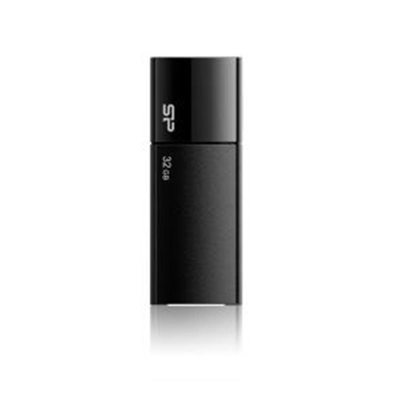 Silicon Power 32GB Ultima U05 USB 2.0 flashdrive Zwart