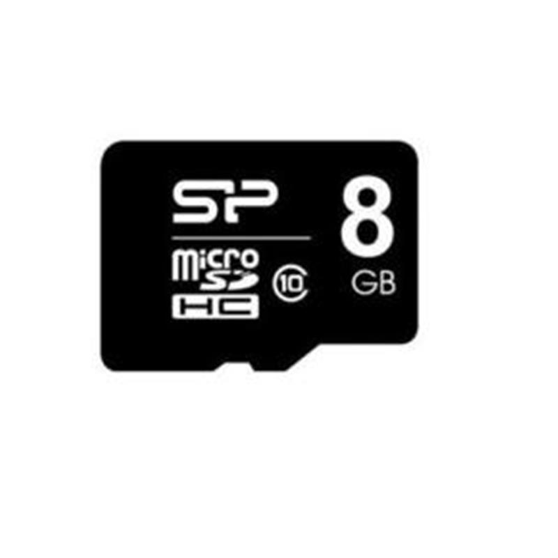 Silicon Power SP008GBSTH010V10SP flashgeheugen 8 GB MicroSDHC Klasse 10