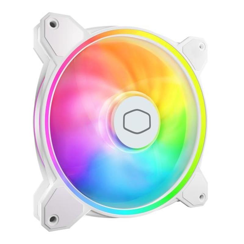 Cooler Master MasterFan MF140 Halo2 White Edition 140 mm 27 dBa 59 51 CFM Whit