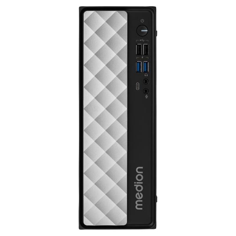 MEDION AKOYA T80 Intel® Core™ i7 i7-12650H 16 GB DDR4-SDRAM 1,02 TB SSD Windows 11 Home Mini PC Zwart