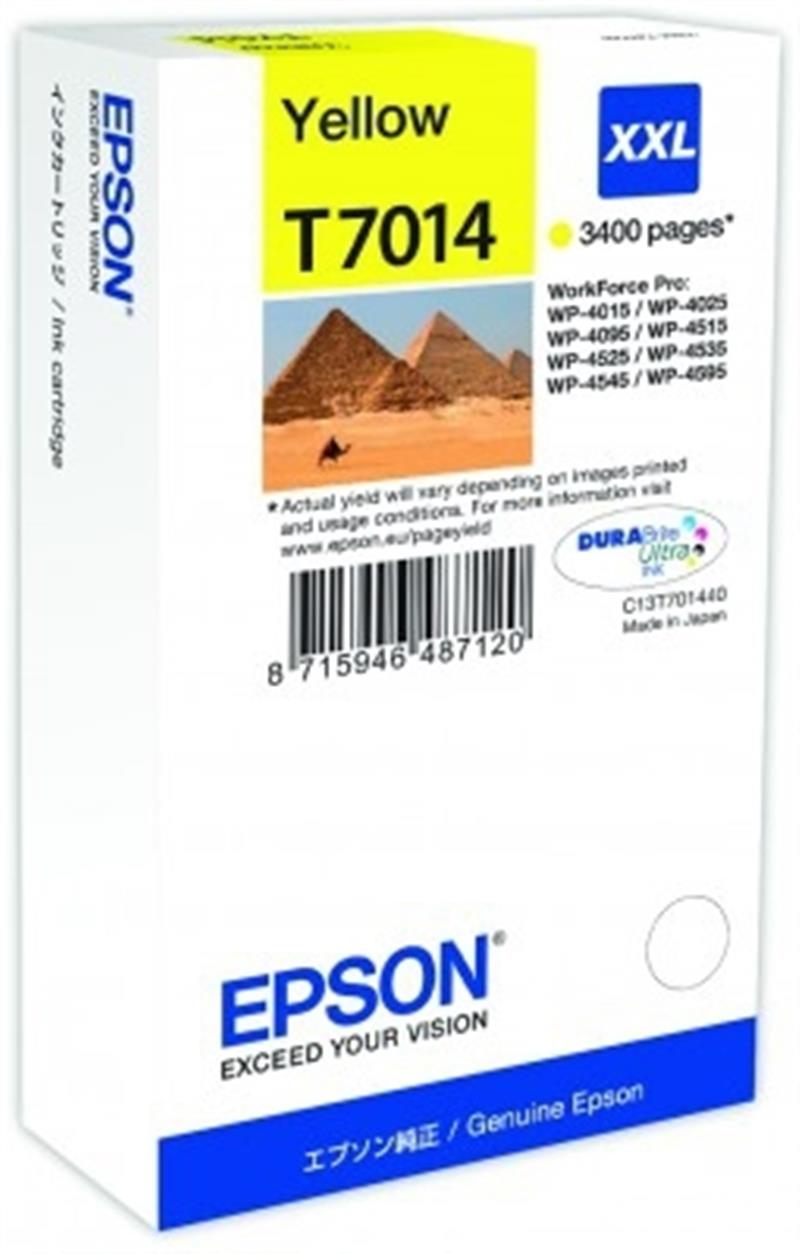 Epson Ink Cartridge XXL Yellow 3.4k