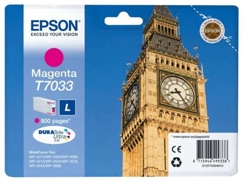 Epson Big Ben Ink Cartridge L Magenta 0.8k