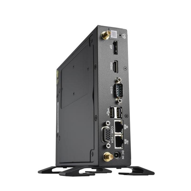 Shuttle XPC slim Barebone DS50U3, Intel i3-1315U, 2x LAN (1x 2.5Gbit ,1x 1Gbit), 1xCOM,1xHDMI,1xDP, 1x VGA, ventilatorloos , 24/7 permanent gebruik