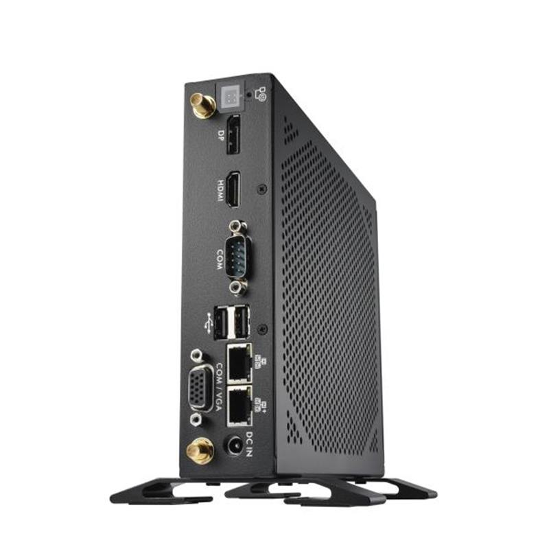 Shuttle XPC slim Barebone DS50U3, Intel i3-1315U, 2x LAN (1x 2.5Gbit ,1x 1Gbit), 1xCOM,1xHDMI,1xDP, 1x VGA, ventilatorloos , 24/7 permanent gebruik