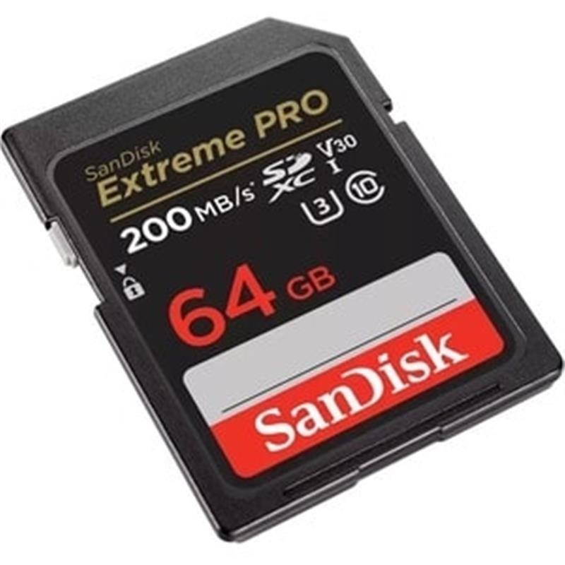 Extreme PRO 64GB SDHC Memory Card 200MB 