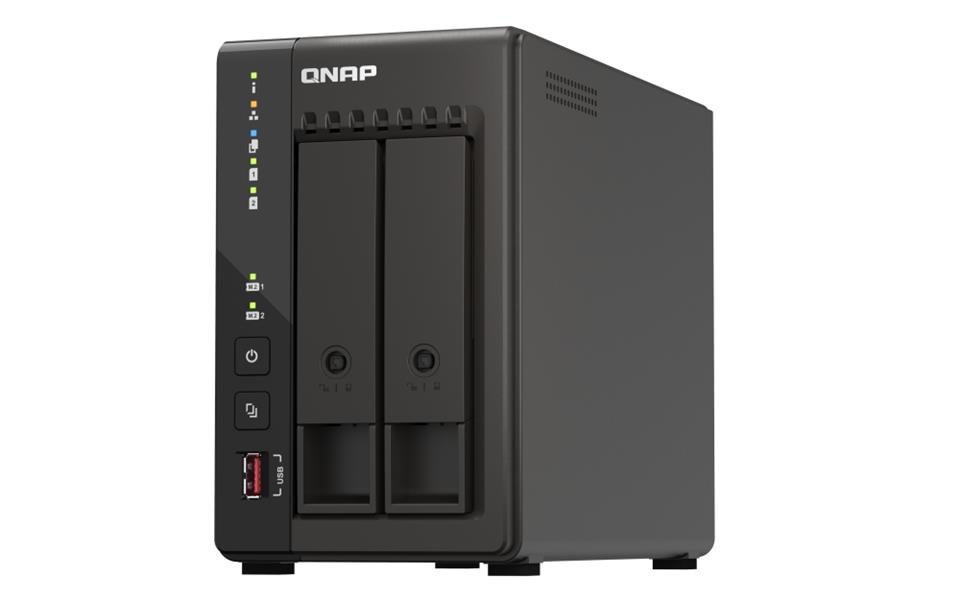 QNAP QVP-21C data-opslag-server Opslagserver Tower Ethernet LAN Zwart J6412
