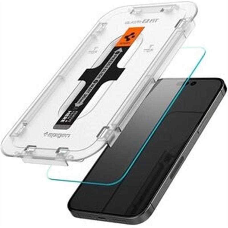 Spigen iPhone 14P Glas tR EZ Fit 2P Tran