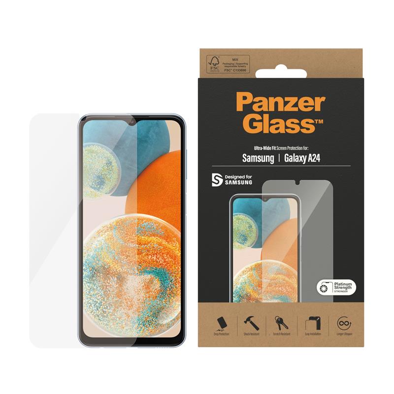 PanzerGlass Classic Fit Doorzichtige schermbeschermer Samsung 1 stuk(s)