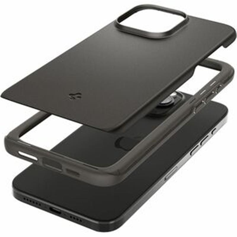 Spigen iP15 Pro Thin Fit Gunmetal