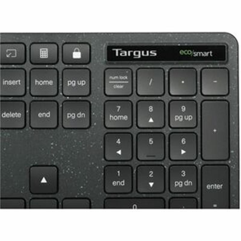 Targus AKB873UK toetsenbord Universeel RF-draadloos + Bluetooth QWERTY Brits Engels Zwart