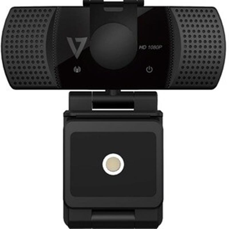 V7 WCF1080P webcam 2 MP 1920 x 1080 Pixels USB Zwart