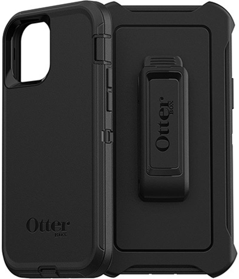 OtterBox Defender Series voor Apple iPhone 12/iPhone 12 Pro, zwart