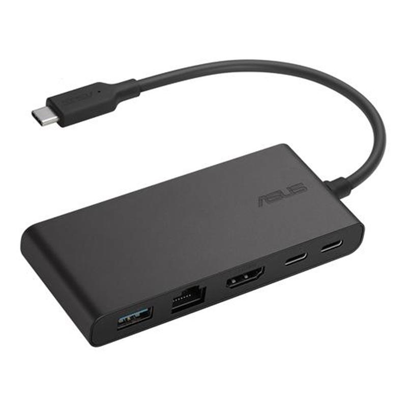 ASUS Dual 4K USB-C Dock Bedraad USB 3.2 Gen 2 (3.1 Gen 2) Type-C Zwart