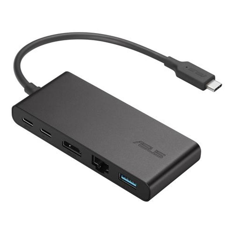 ASUS Dual 4K USB-C Dock Bedraad USB 3.2 Gen 2 (3.1 Gen 2) Type-C Zwart