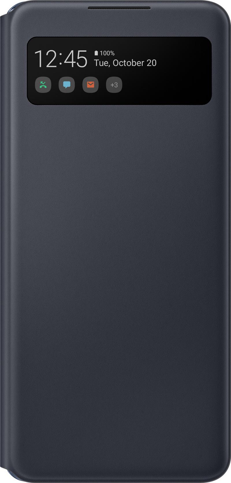 Samsung Galaxy A42 5G 2020 S-View Wallet Case Black