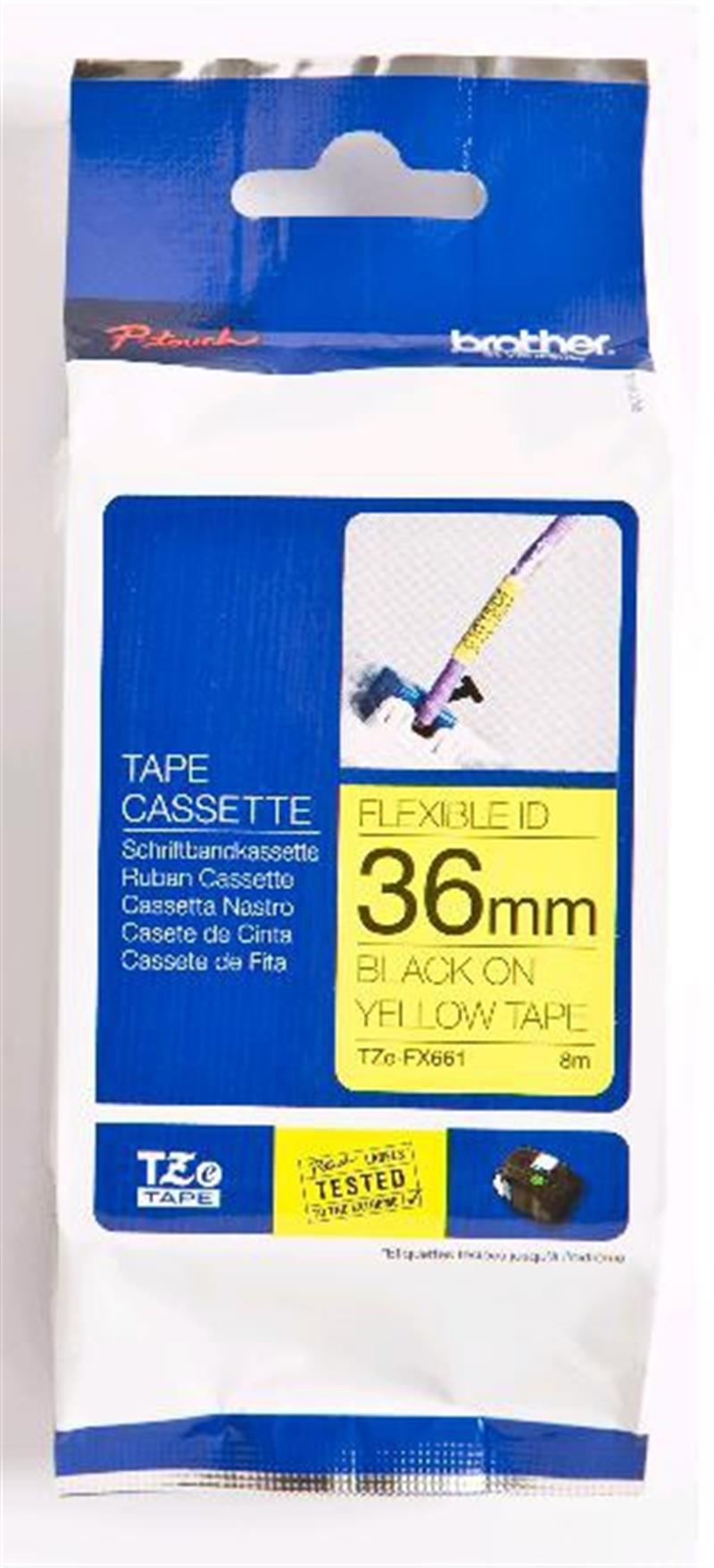 Brother TZe-FX661 labelprinter-tape TZ