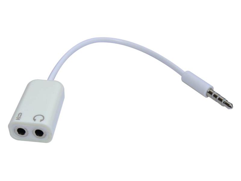 Sandberg Headset converter Dual->Single audio kabel