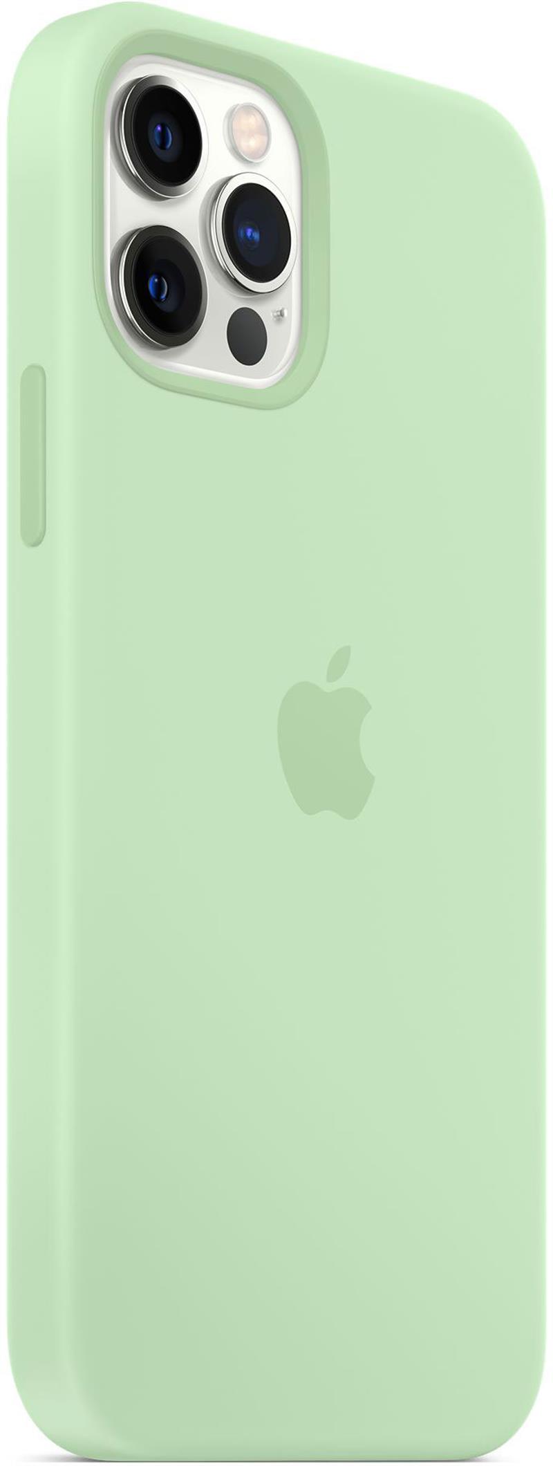 Apple iPhone 12 12 Pro Silicone Case with MagSafe Pistachio 
