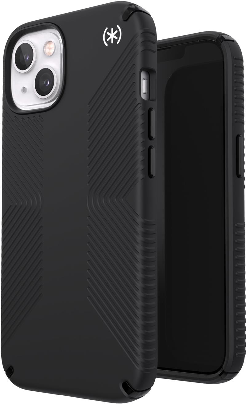Speck Presidio2 Grip mobiele telefoon behuizingen 15,5 cm (6.1"") Hoes Zwart, Wit