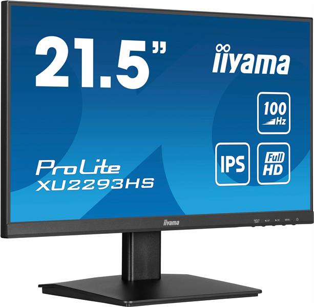 iiyama ProLite XU2293HS-B6 computer monitor 54,6 cm (21.5"") 1920 x 1080 Pixels Full HD LED Zwart