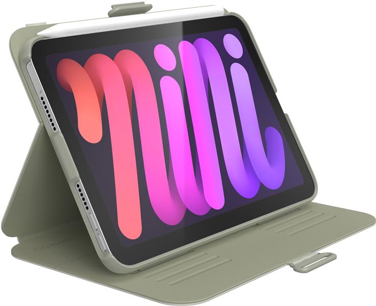 Speck Balance Folio Case Apple iPad Mini 6 2021 Velvet Green - with Microban