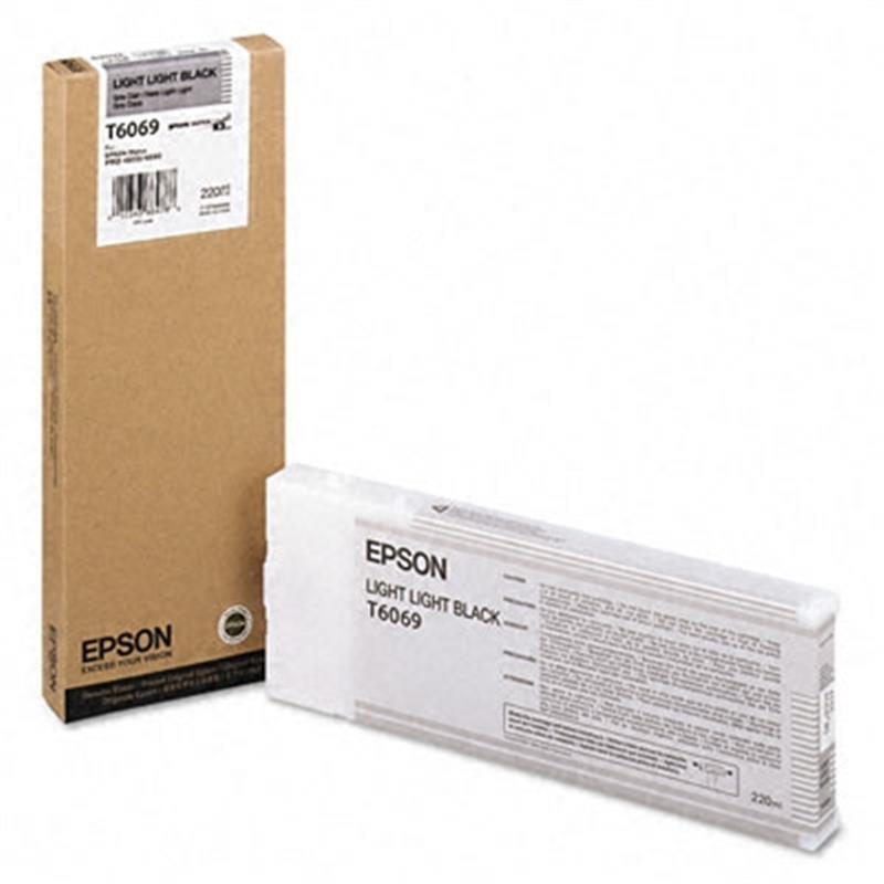 Epson inktpatroon Light Light Black T606900 220 ml