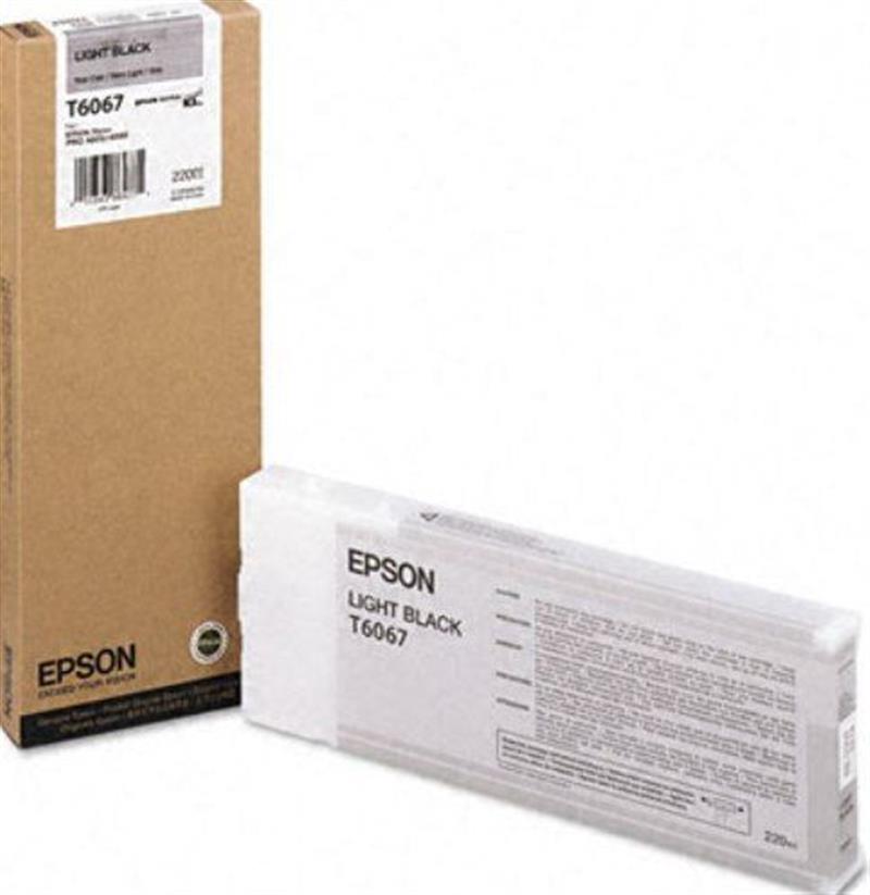 Epson inktpatroon Light Black T606700 220 ml