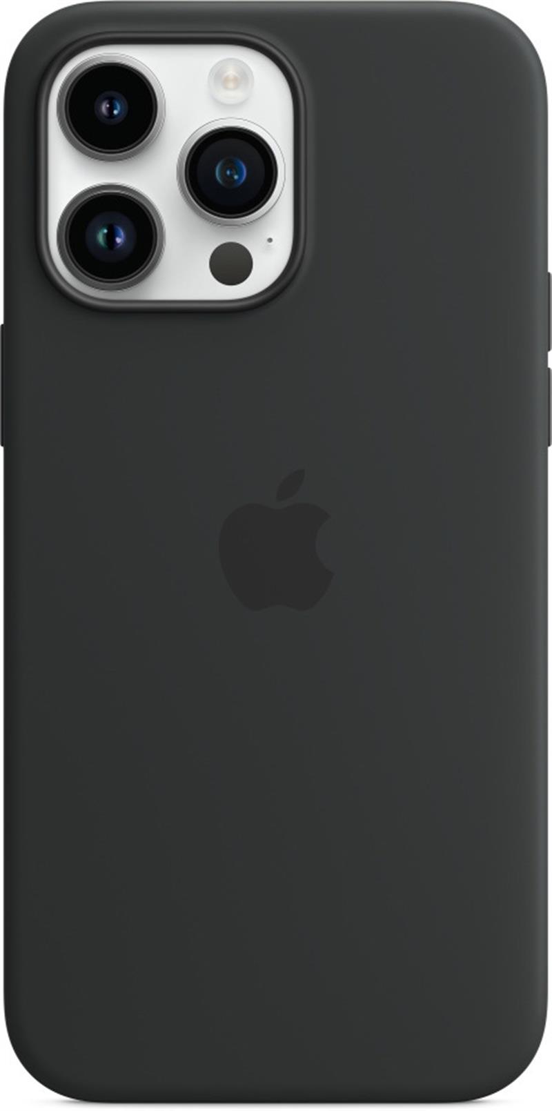Apple iPhone 14 Pro Max Silicone Case with MagSafe Midnight Black 