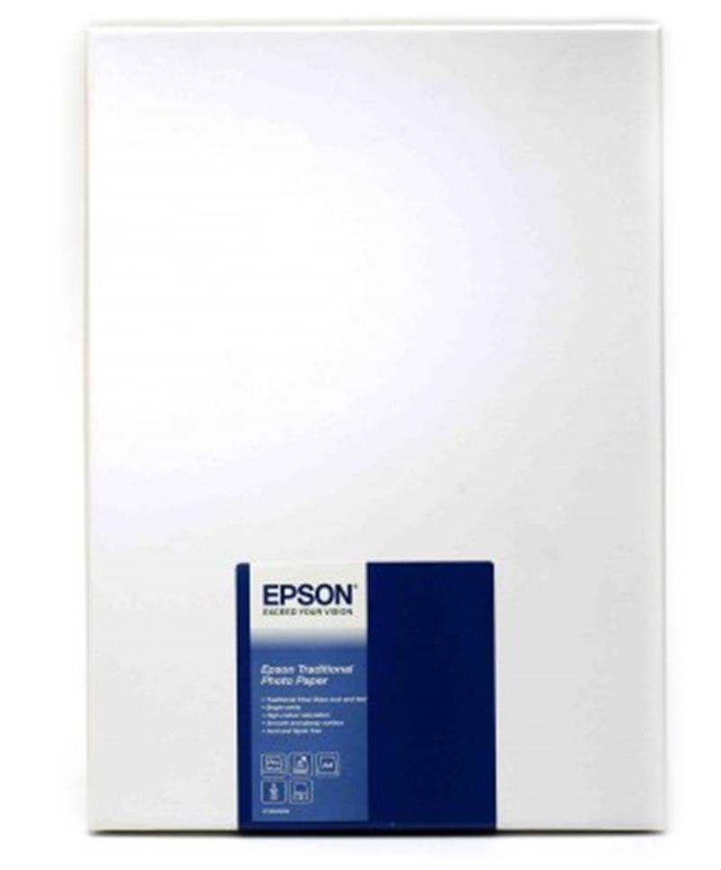 Epson Traditional Photo Paper, DIN A4, 330g/m², 25 Vel